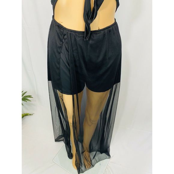 Boutique Beach Romper With Tulle Skirt L - Picture 3 of 6